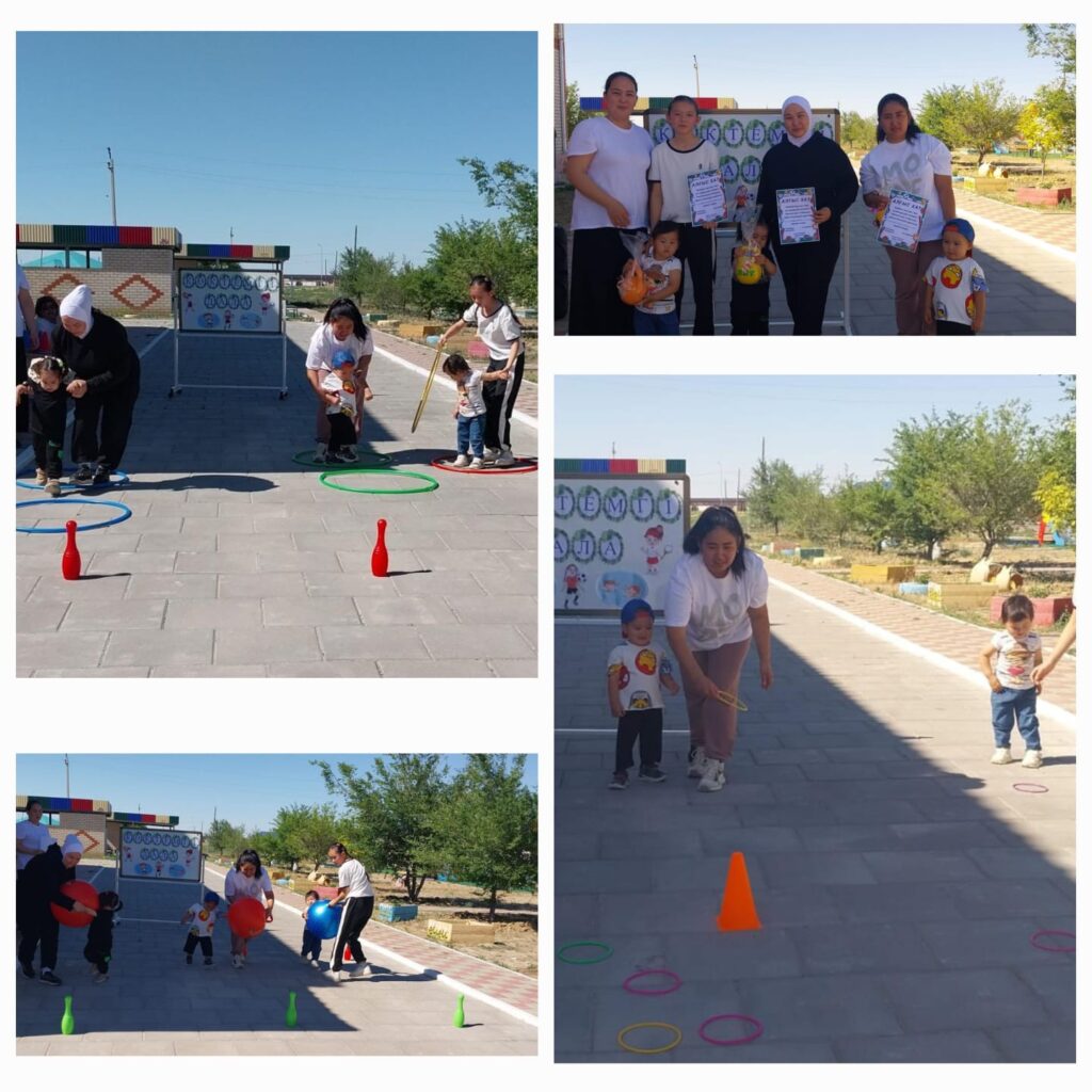 «Ақбөбек» бөбекжай-бақшасында «Балбөбек» ерте жас тобының тәрбиеленушілерінің аналарымен «Көктемгі дала» тақырыбында спорттық жарыс өтті. Тәрбиеші: Жаңабаева Ақмоншақ Амангелдіқызы